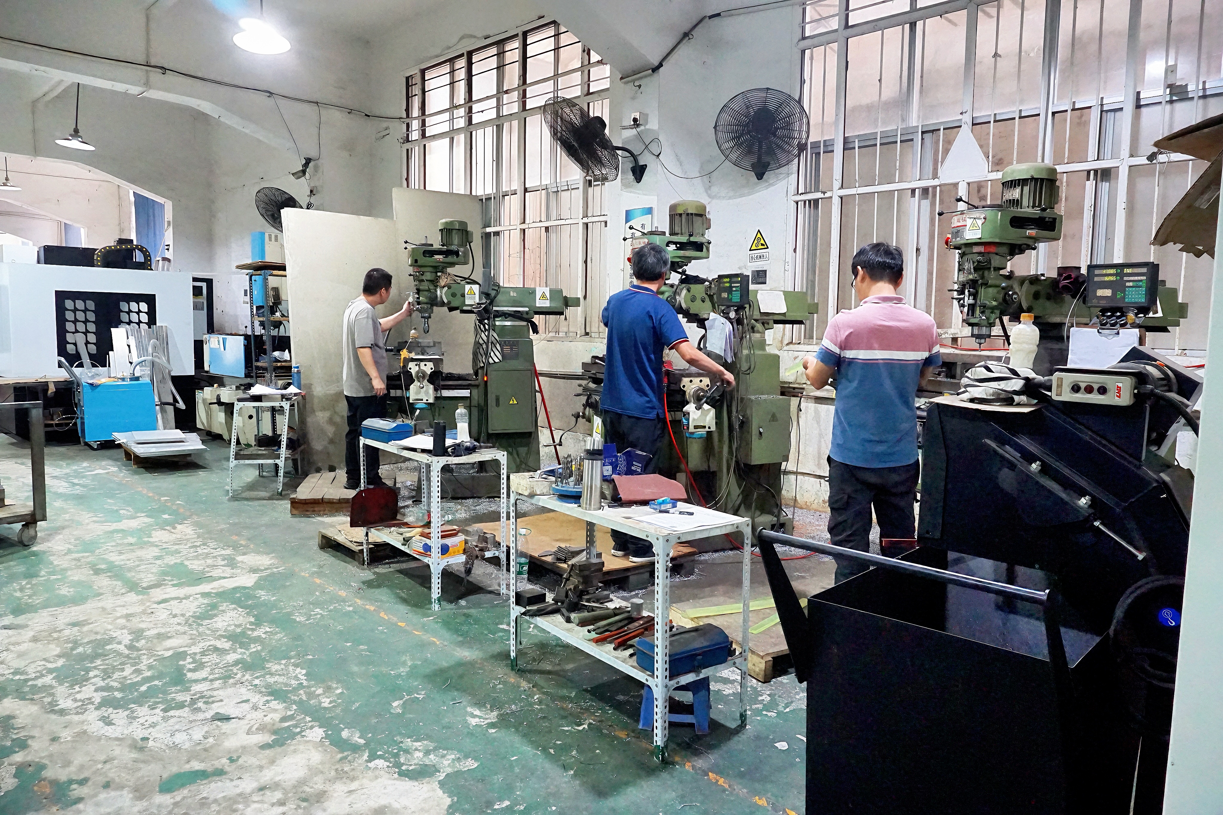 CNC Milling in the Ryzeal workshop
